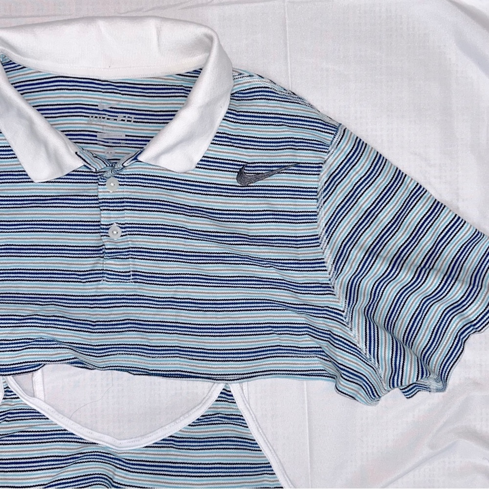 Reworked Authentic Nike Cami & Bolero Set